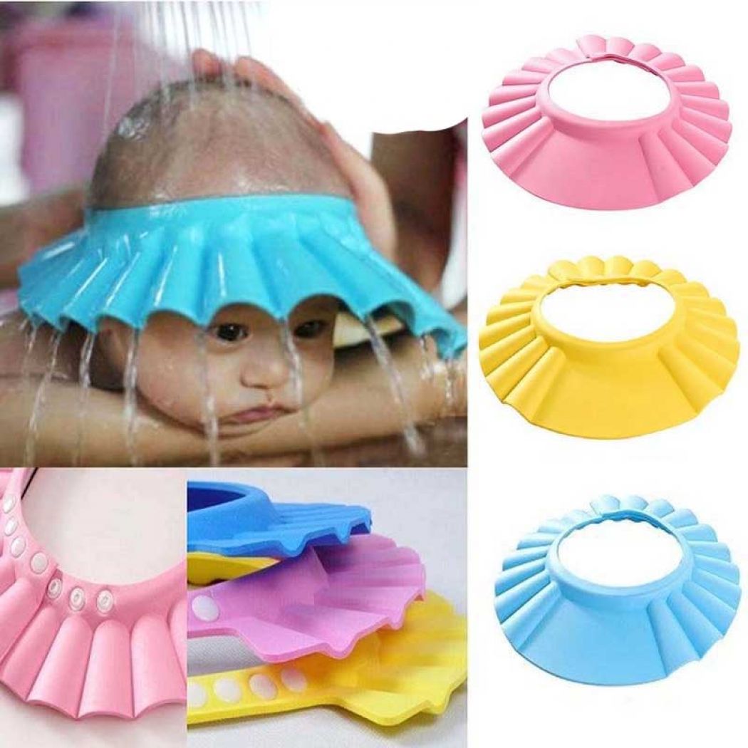 1 Pack Of 2 Adjustable Kids Shower Cap in Pakistan